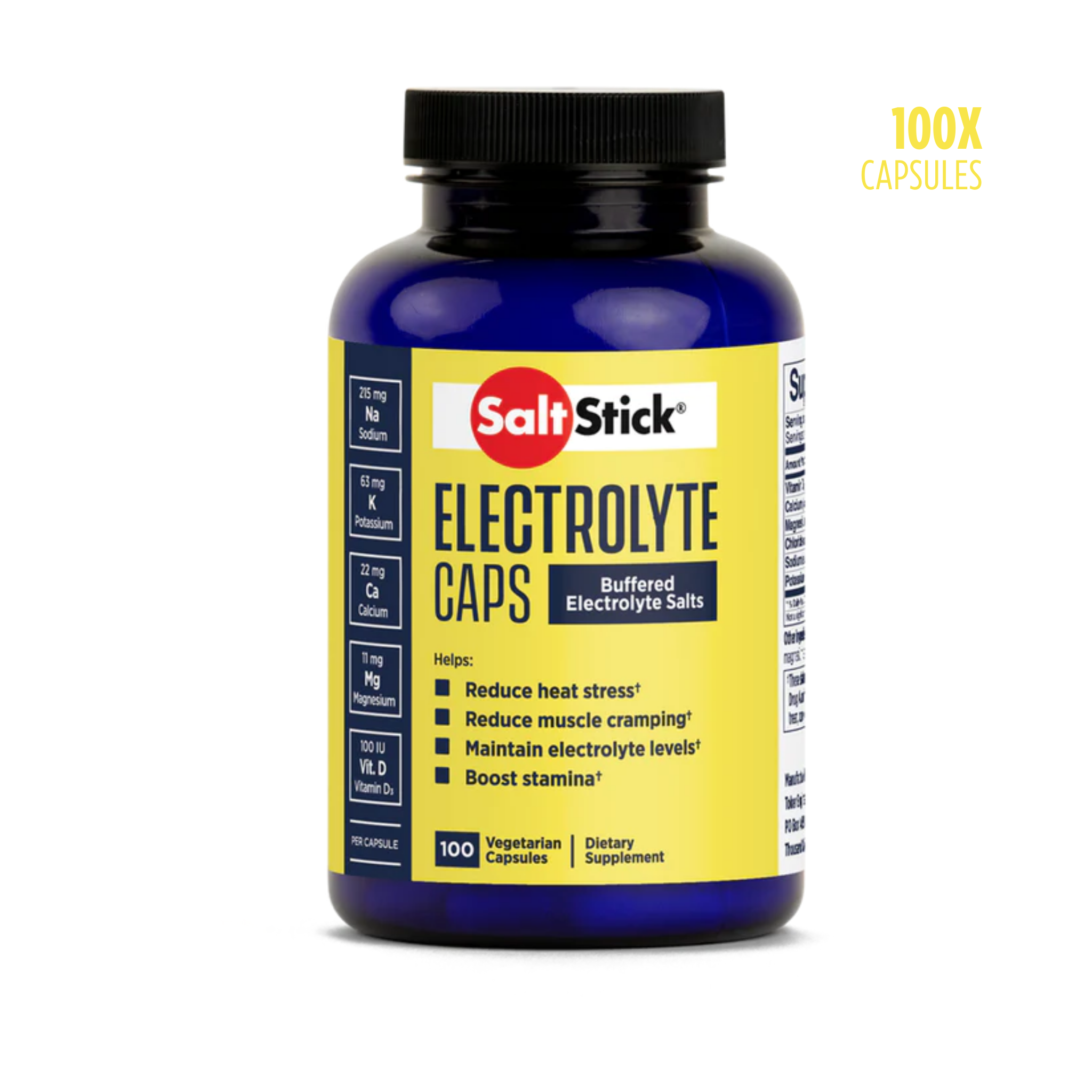 SaltStick elektrolytkapslar (100 kapslar) - DATUM PRODUKT
