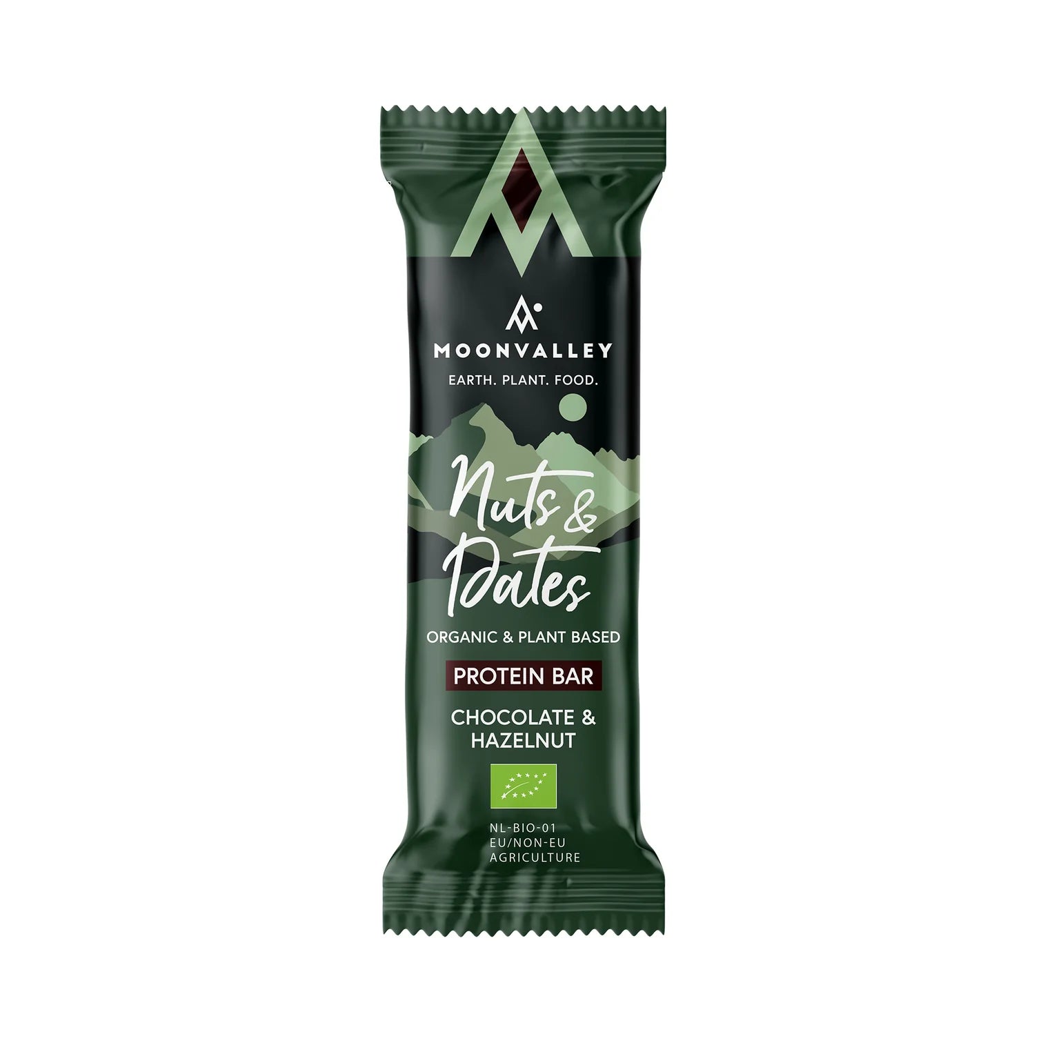 Moonvalley Energibar Nötter & Dadlar Hasselnöt (47g) - DATUMVARA