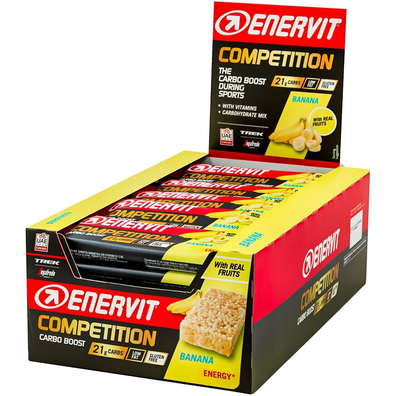 Enervit Energy Bar Sport Competition Banan/Vanilj (25x30g)