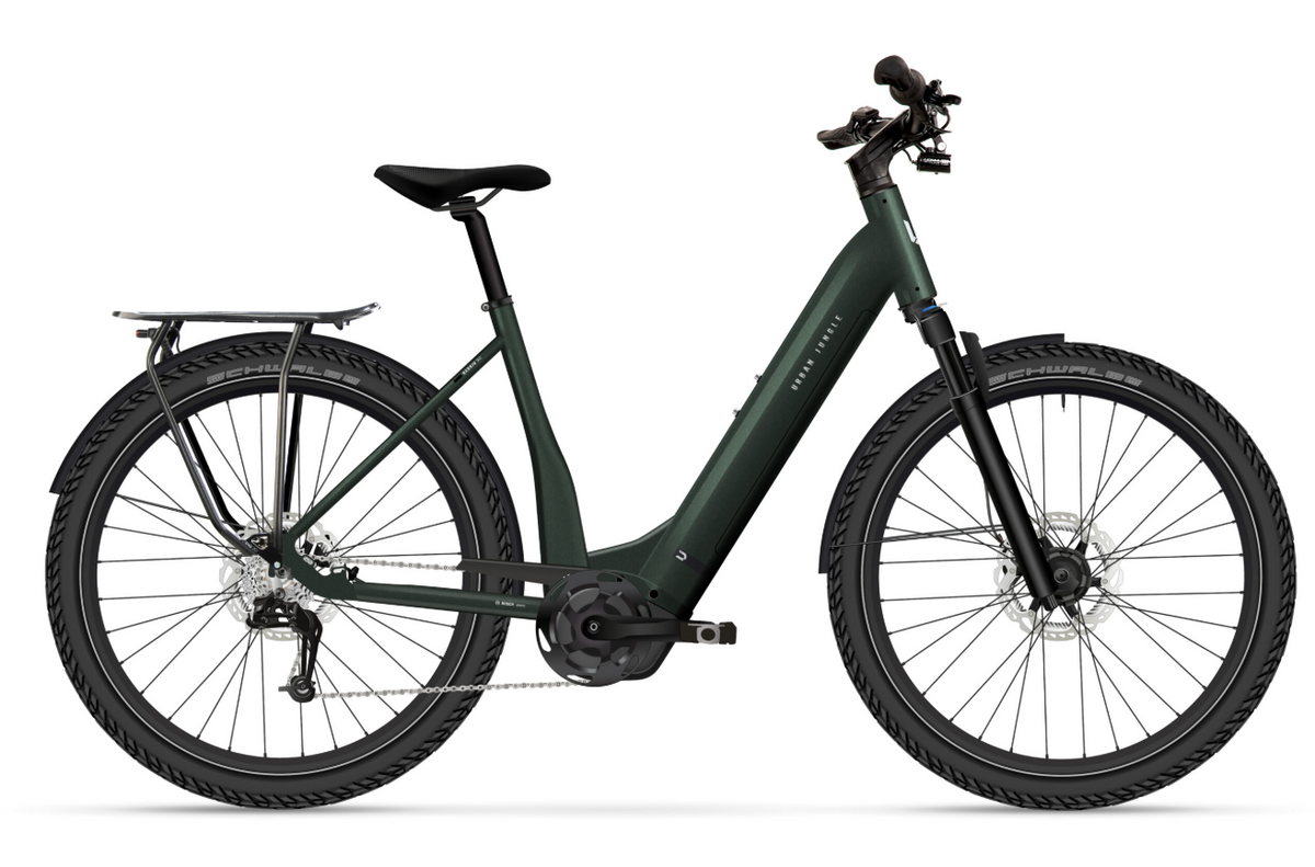 Urban Jungle Barrio 3.0 elcykel Wave Iris Green Gloss