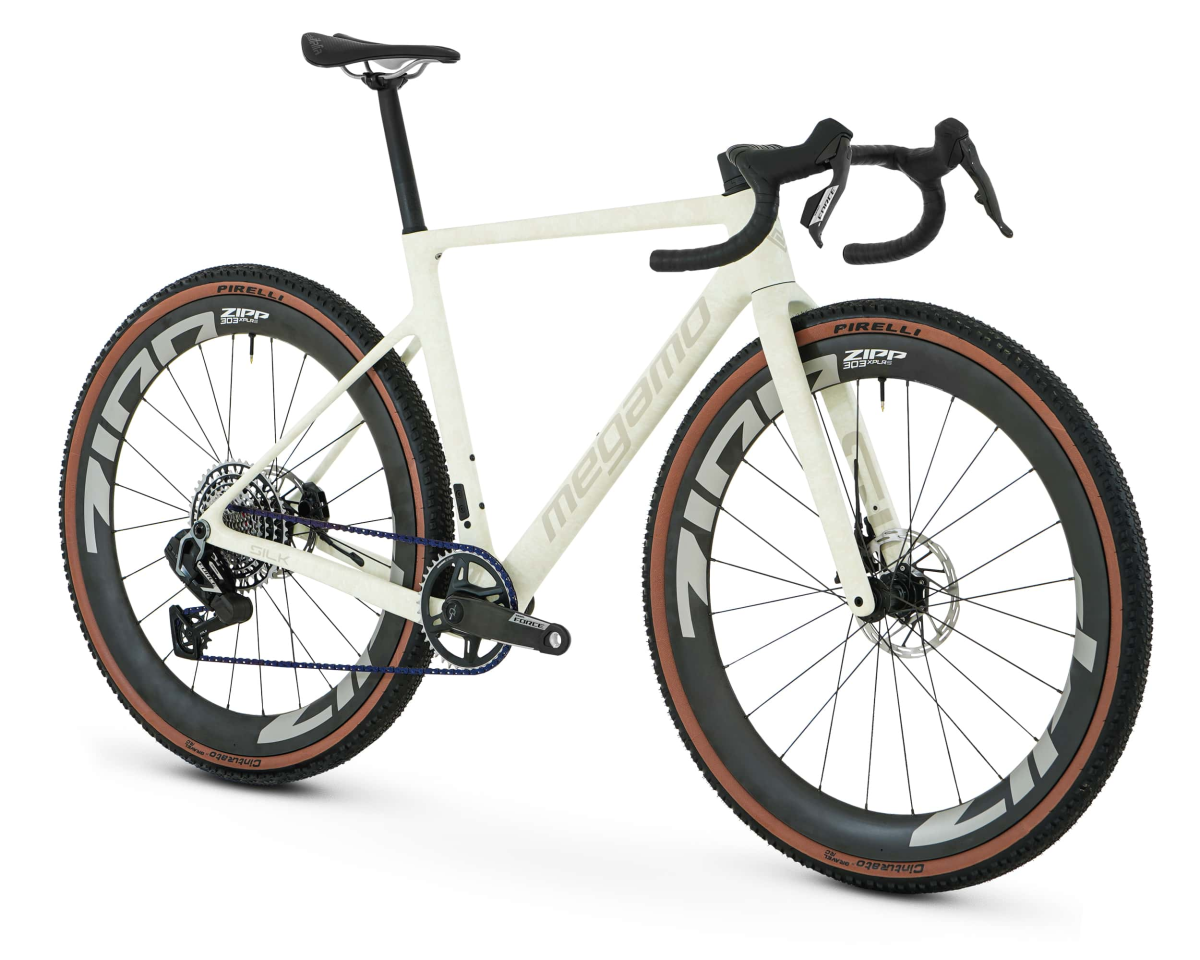 Megamo SILK 01 SLR Gravelcykel JADE BEIGE Small 2026