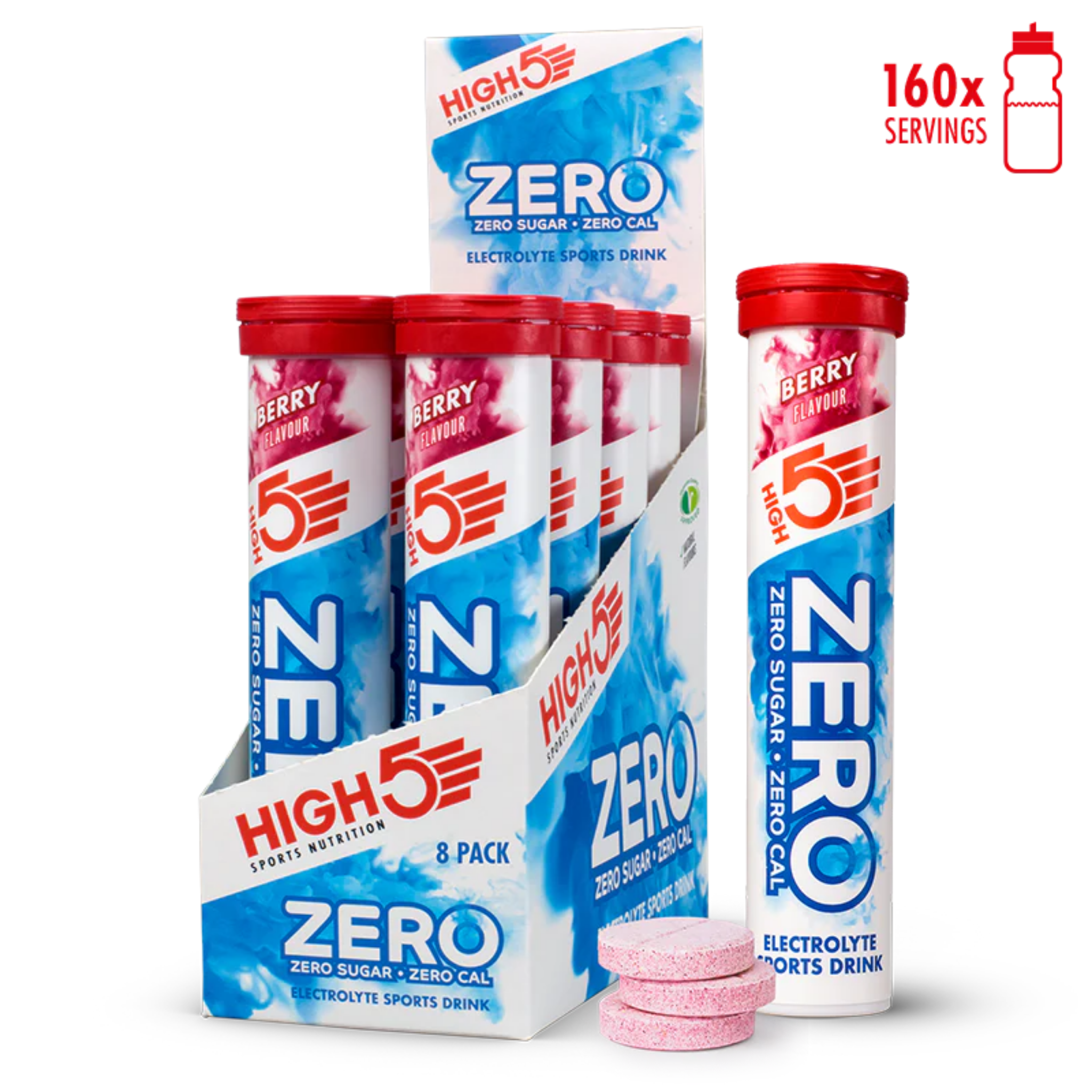 High5 Electrolyte Tabs ZERO Berry (20 tabs)