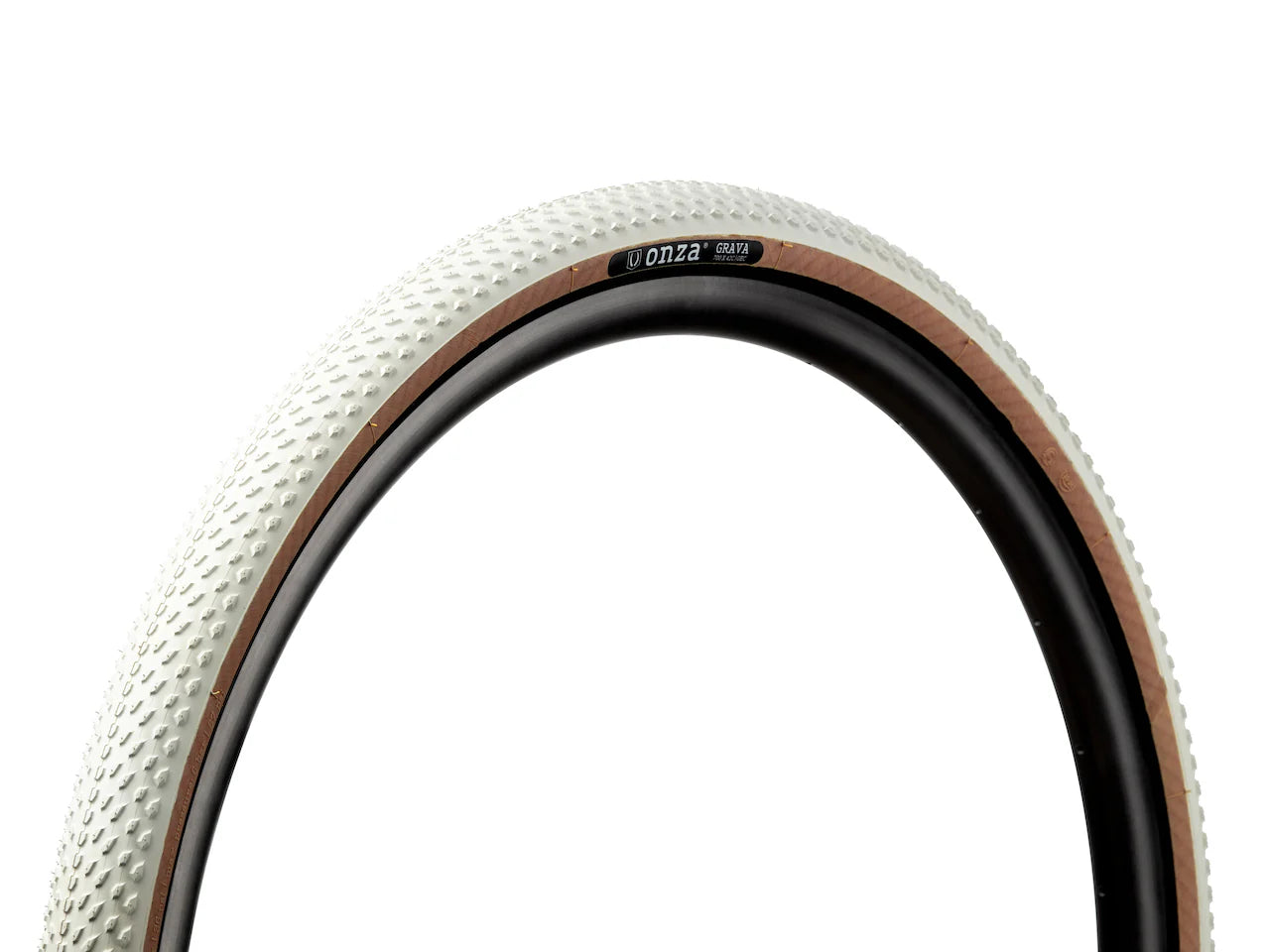 ONZA Grava White Edition GEC 700x42 Gravel Vikbart däck