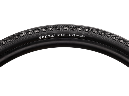 ONZA Allegra X1 Svart 700x45C 600g Gravel vikbart däck
