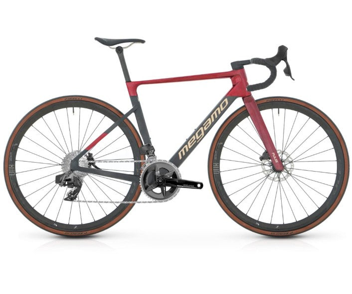 Megamo PULSE 09 AXS SL Röd Medium Racercykel 2025