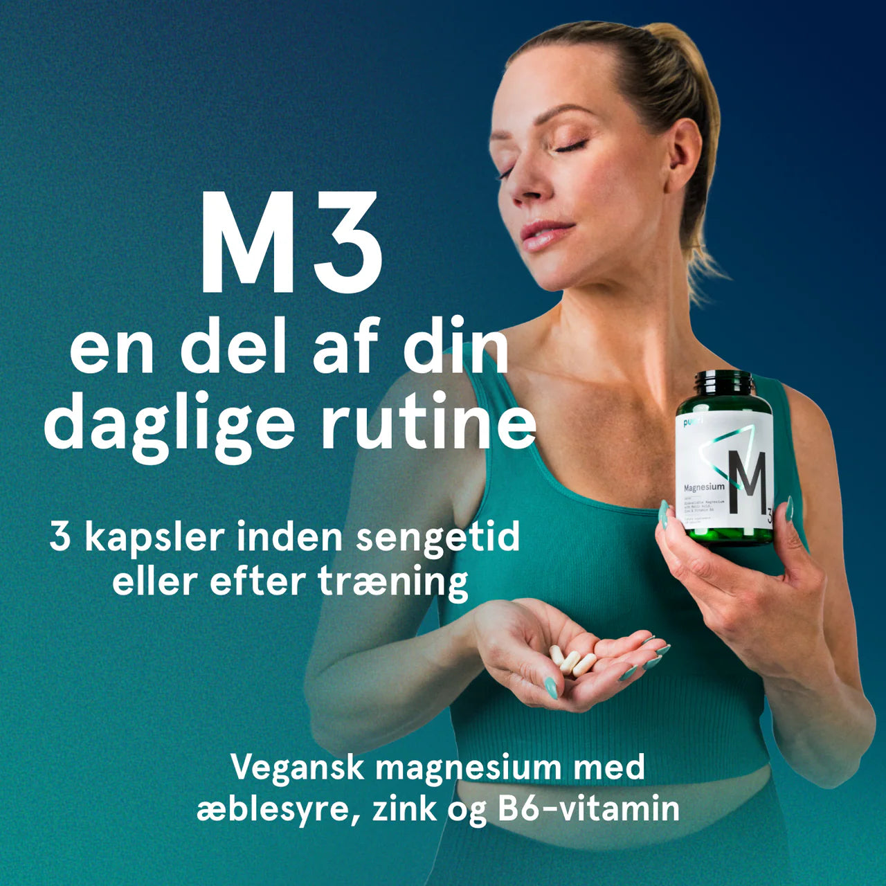 Puori M3 - Magnesium 180 kapslar