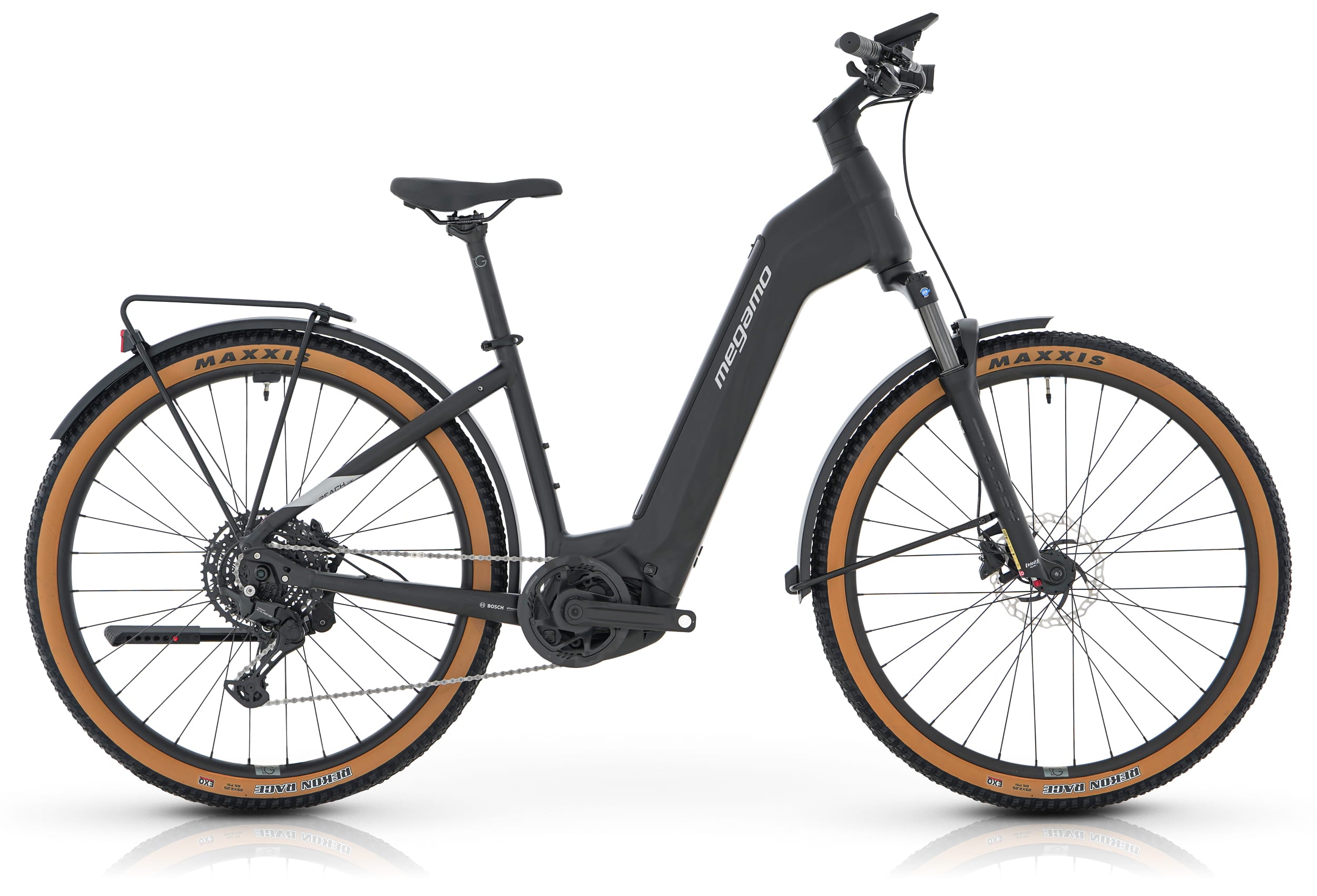 Megamo Reach Low 05 SUV Elcykel Svart Medium 2025
