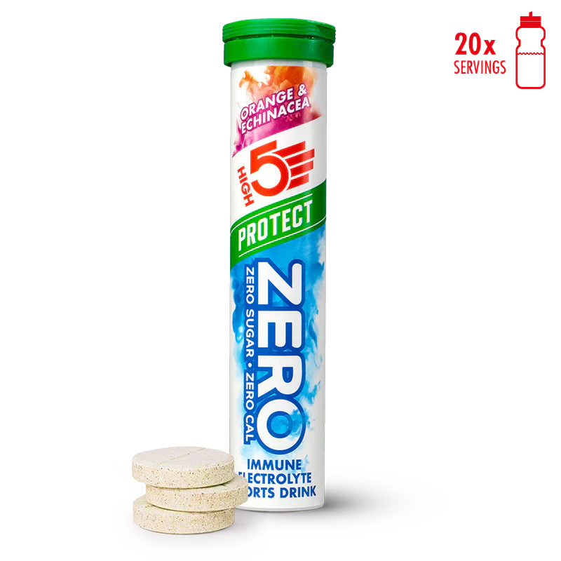 High5 ZERO Electrolyte Loss Orange & Echinacea (20 flikar)