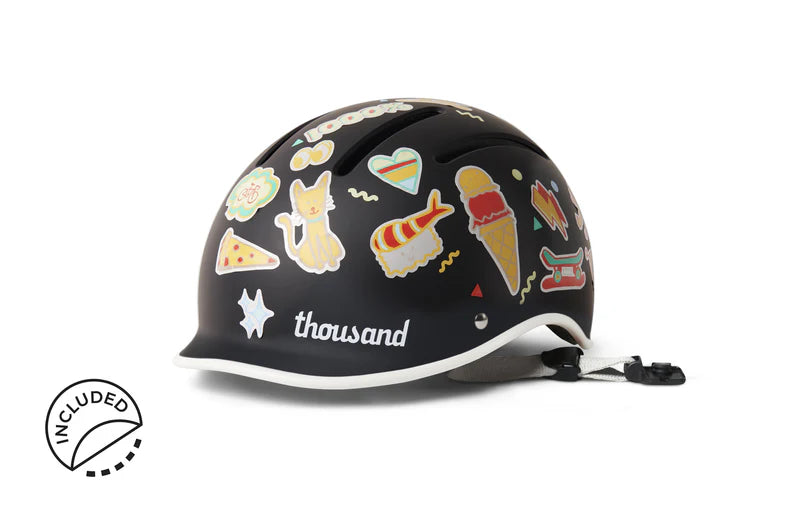 Thousand Jr. Barnhjälm - Carbon Black