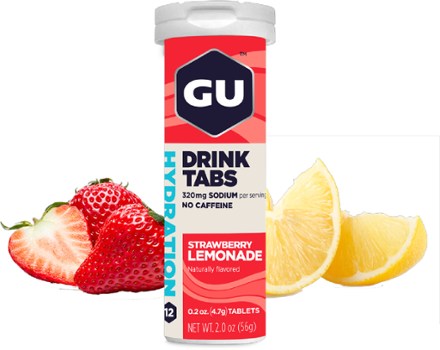 GU Energy Labs Electrolyte Loss Hydration Strawberry Lemonade (8-pack)