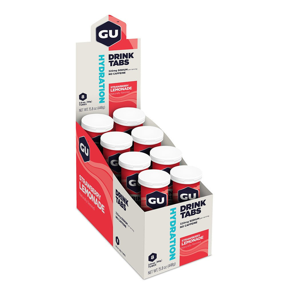 GU Energy Labs Electrolyte Loss Hydration Strawberry Lemonade (8-pack)