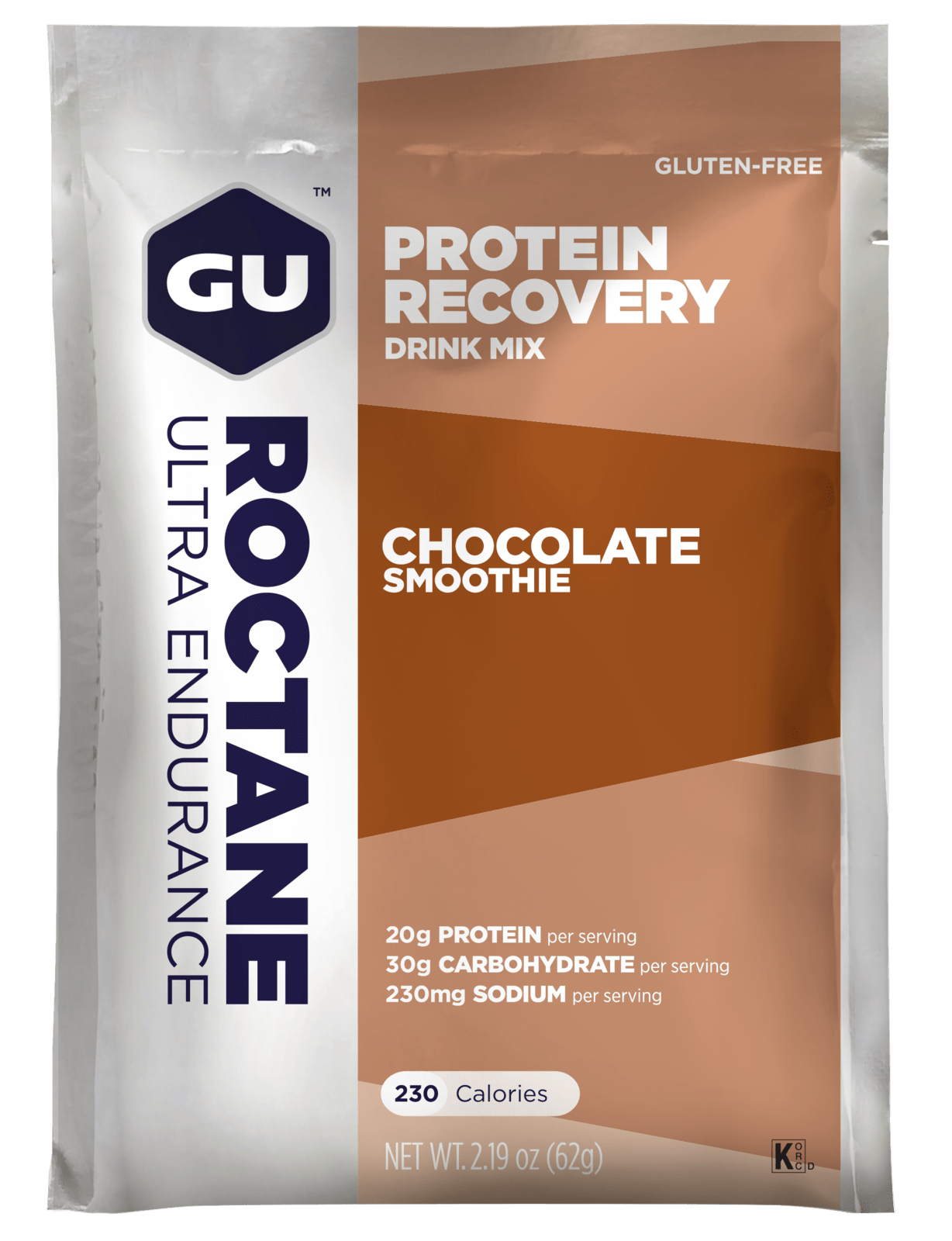 GU Energy Protein Drink Roctane Recovery Chocolate Smoothie (65g)