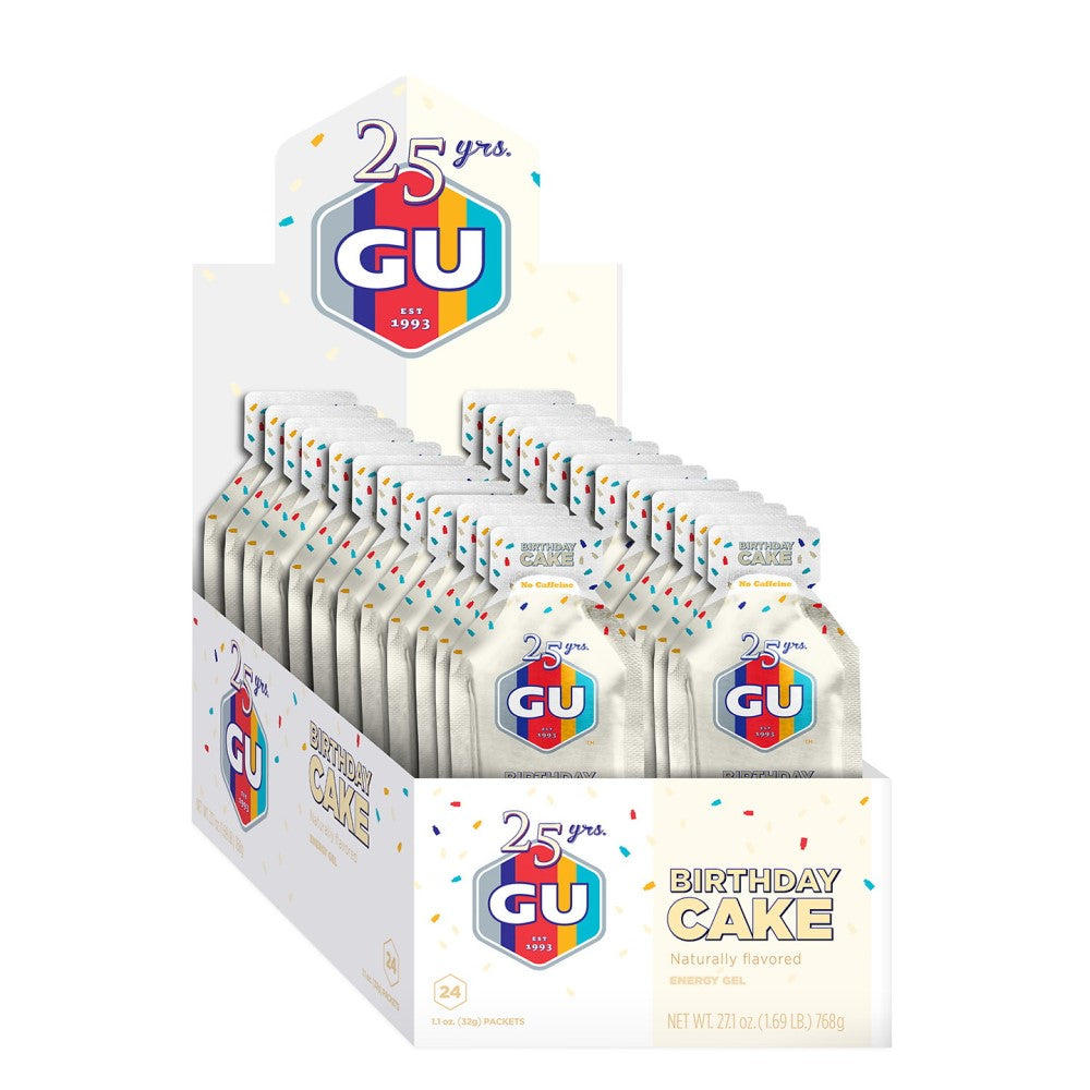 GU Energy Energigel Födelsedagstårta 32g - DATUM PRODUKT
