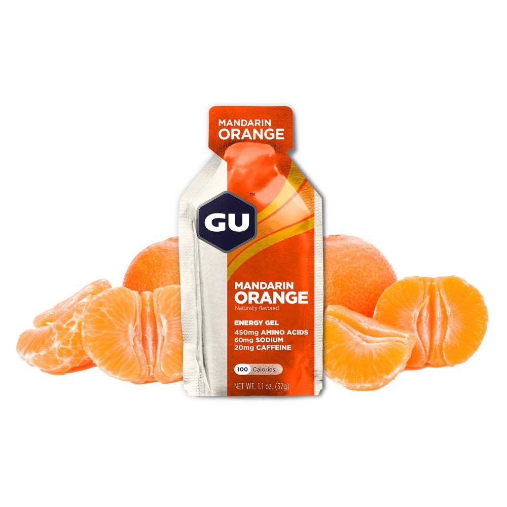 GU Energy Energigel Mandarin Apelsin med koffein 32g - DATUM PRODUKT
