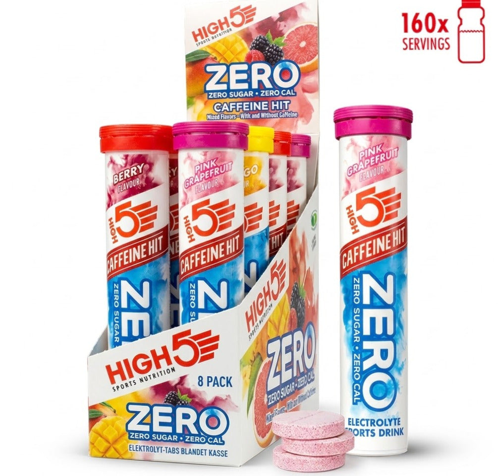 High5 Electrolyte tabs ZERO Pink Grapefruit (8x20 tabs)