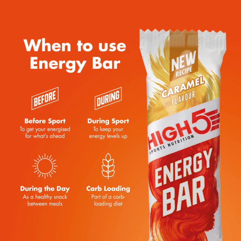 High5 Energibar Kola (12 x 55g) Kort datum