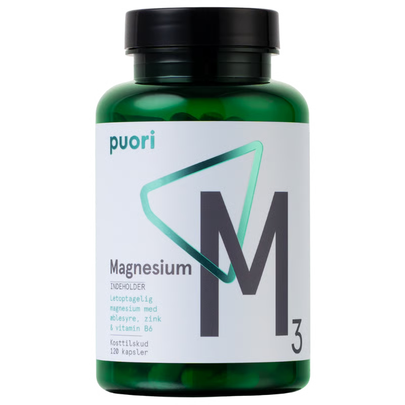 Puori M3 - Magnesium 180 kapslar