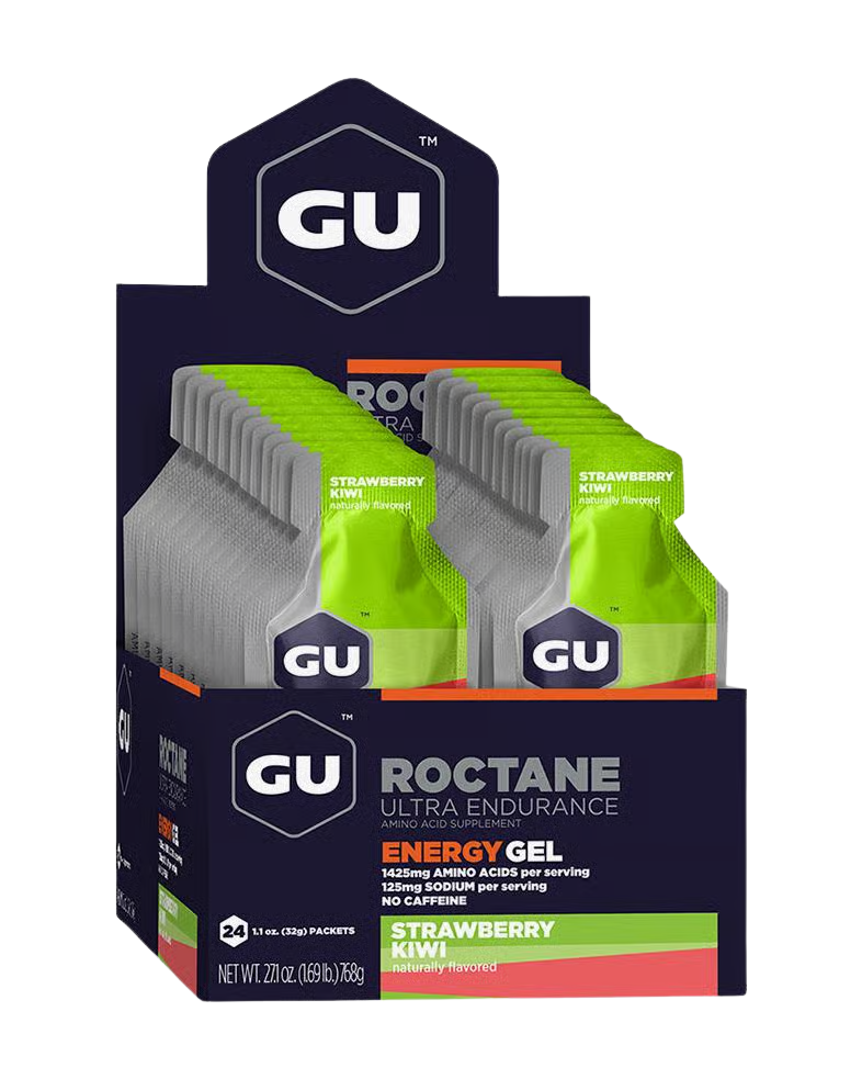 GU Energy Roctane Energigel Strawberry Kiwi (24 x 32g) - DATOVARE