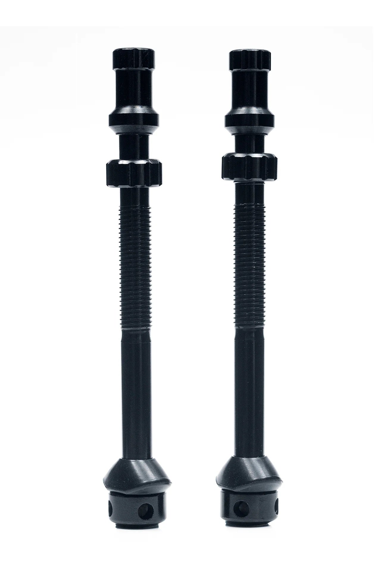STAN'S TUBELESS UNIVERSAL+ VENTILER, PAR, EXTRA LÅNGA SVARTA