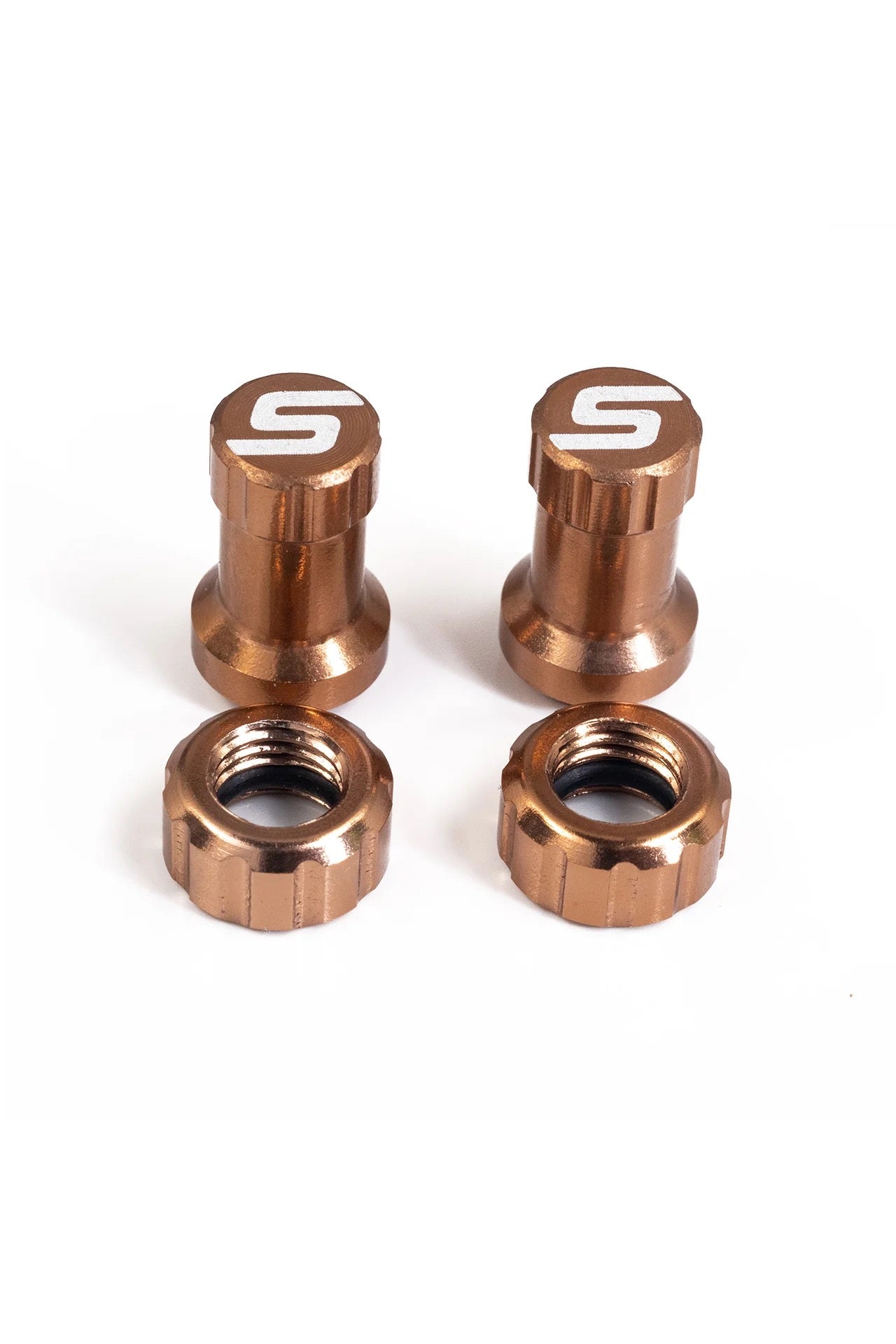 STAN'S TUBELESS VENTIL COLOR KIT, KOPPAR
