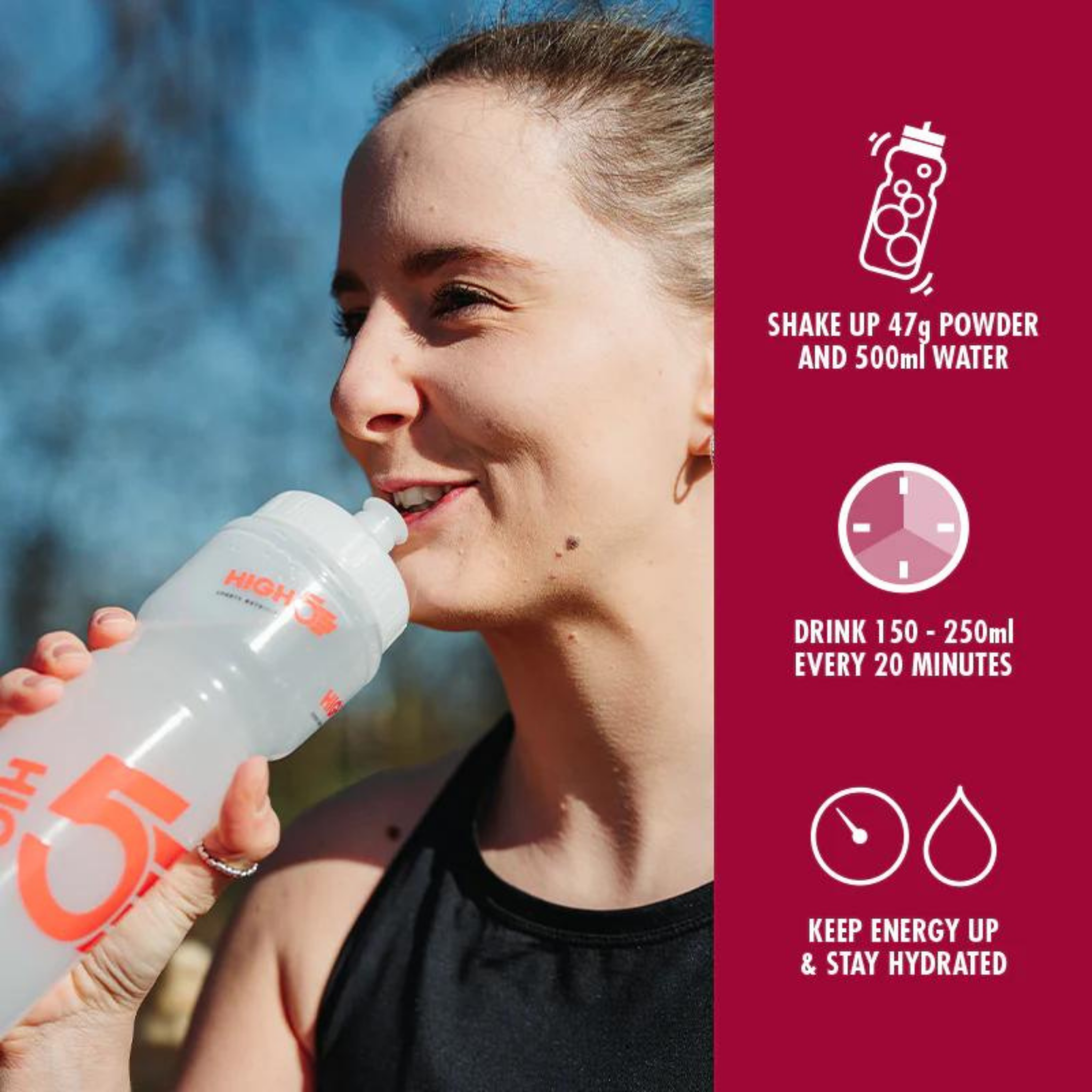 High5 Energidryck Berry (1 kg)