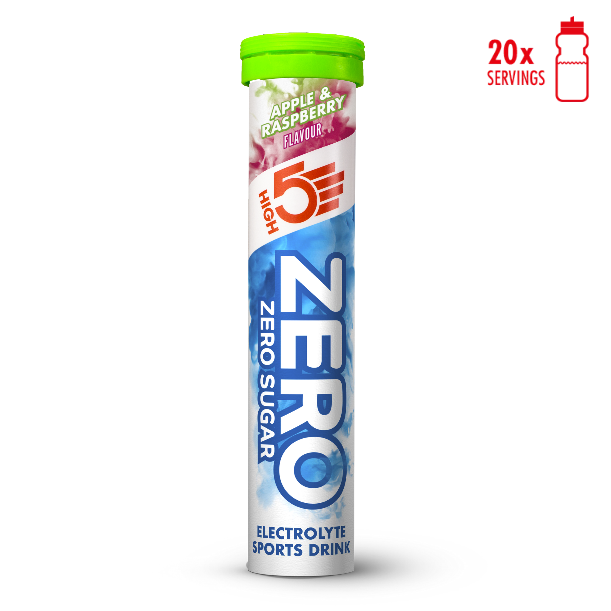 High5 Electrolyte tabs ZERO Apple &amp; Raspberry (20 tabs)