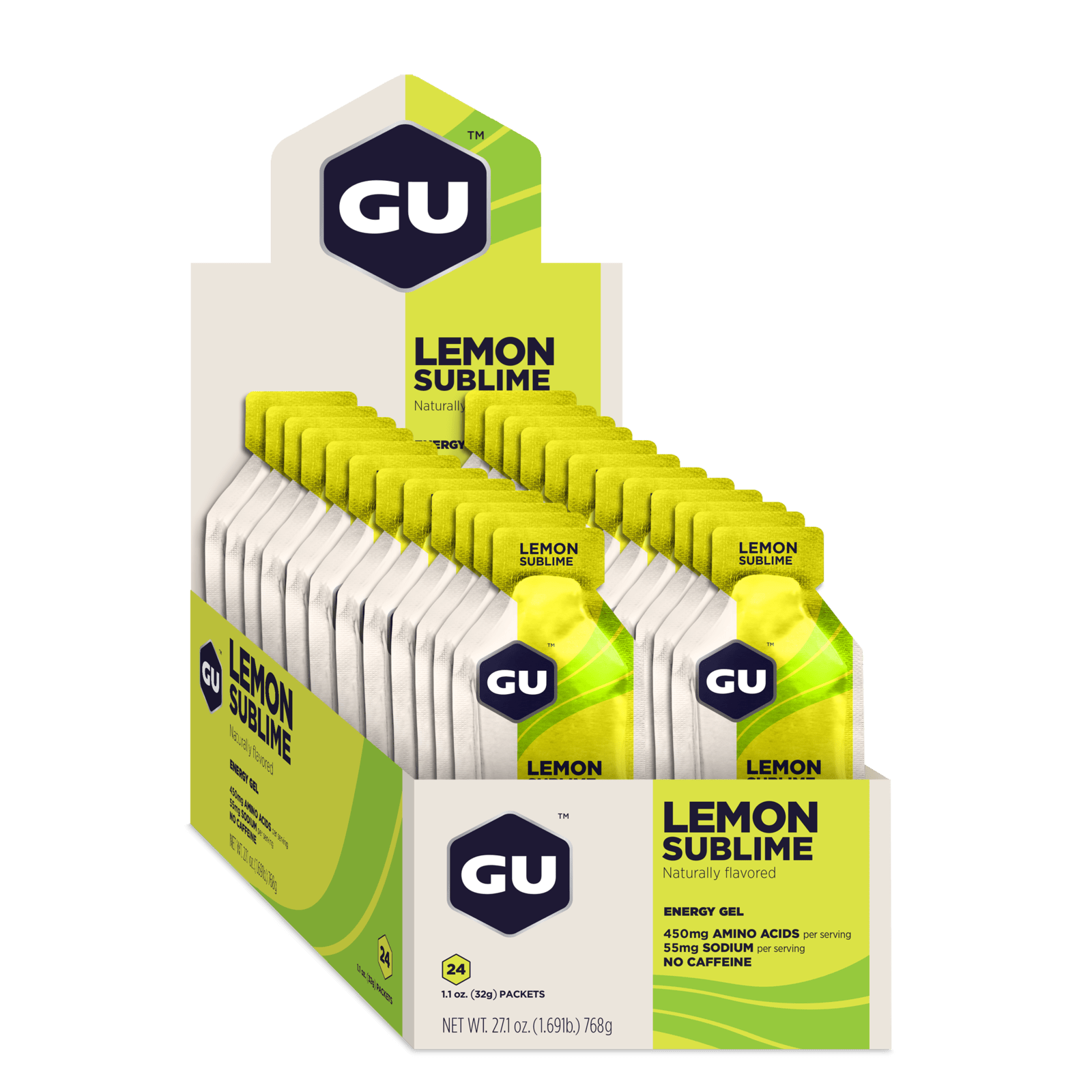 GU Energy Energy gel Lemon Sublime (24 x 32 g)