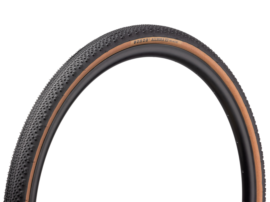 ONZA Allegra X3 Tanwall 700x50C 610g Gravel vikbart däck