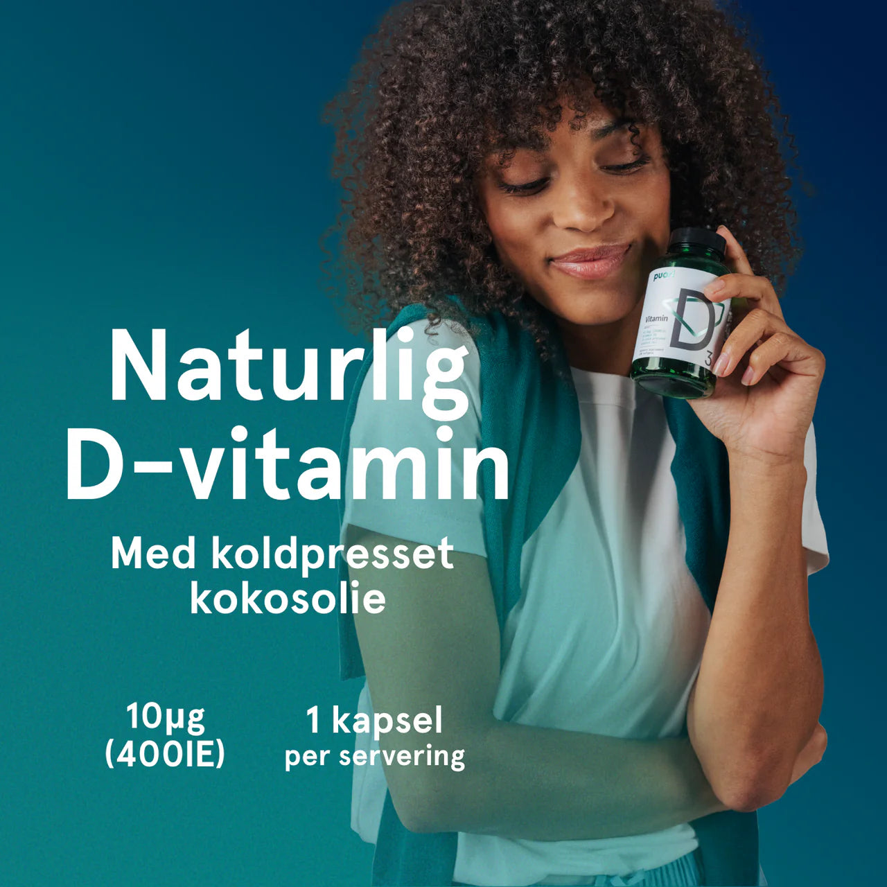 Puori D3 Vitamin 400IE (60 kapslar)