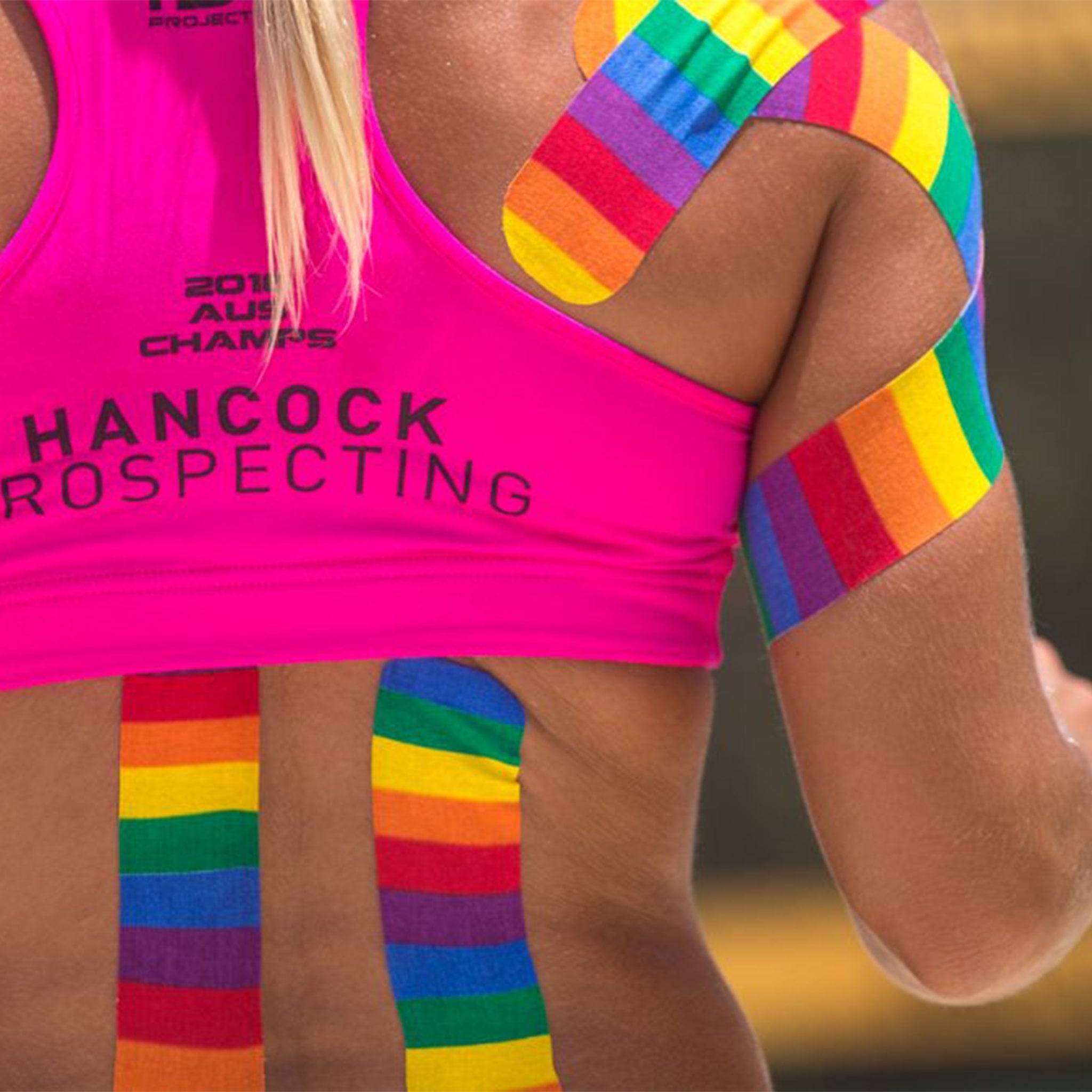 RockTape Kinesiologitejp 5cm x 5m Rainbow