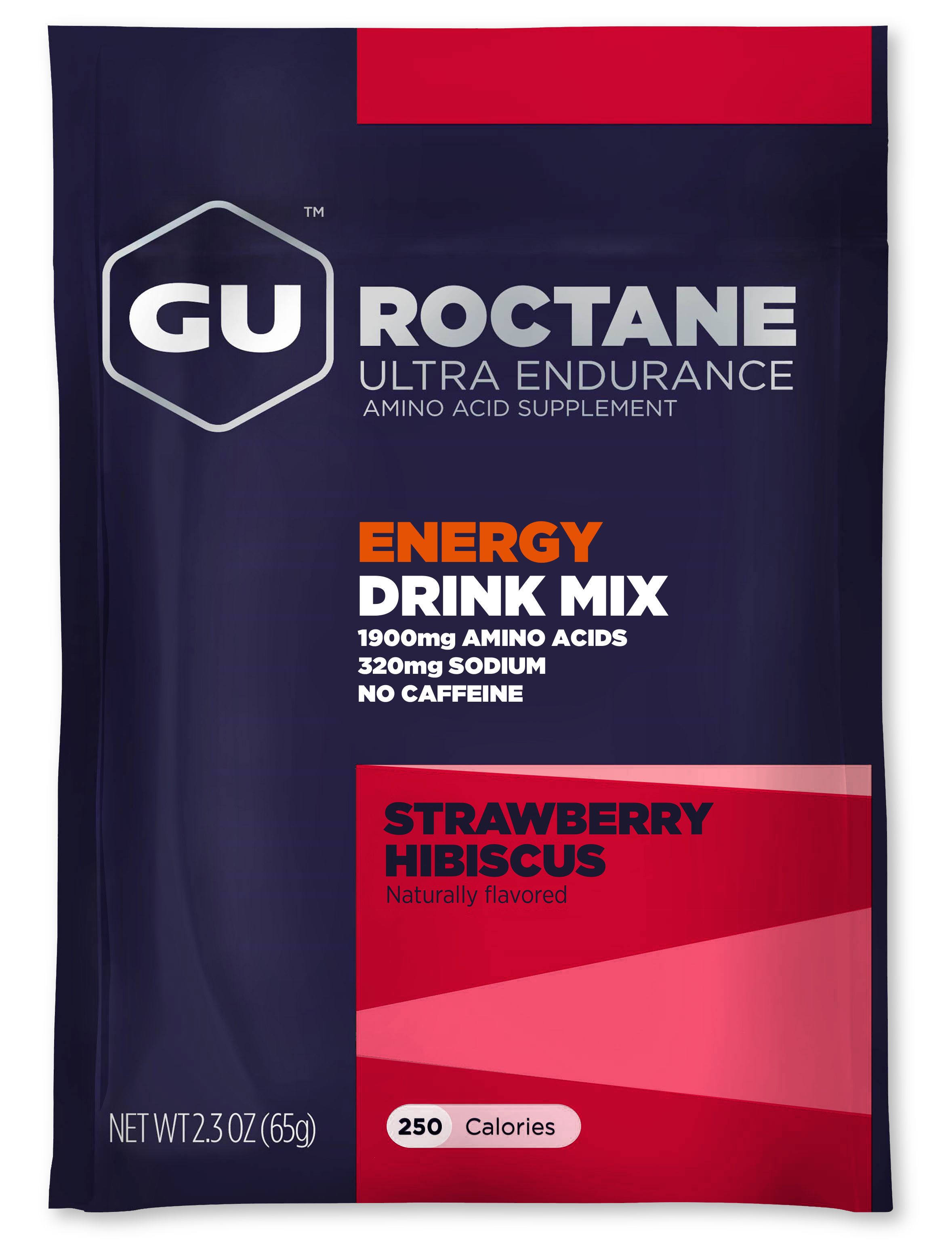 GU Energy Drink Roctane Strawberry Hibiscus (10x65g) DATUMVAROR