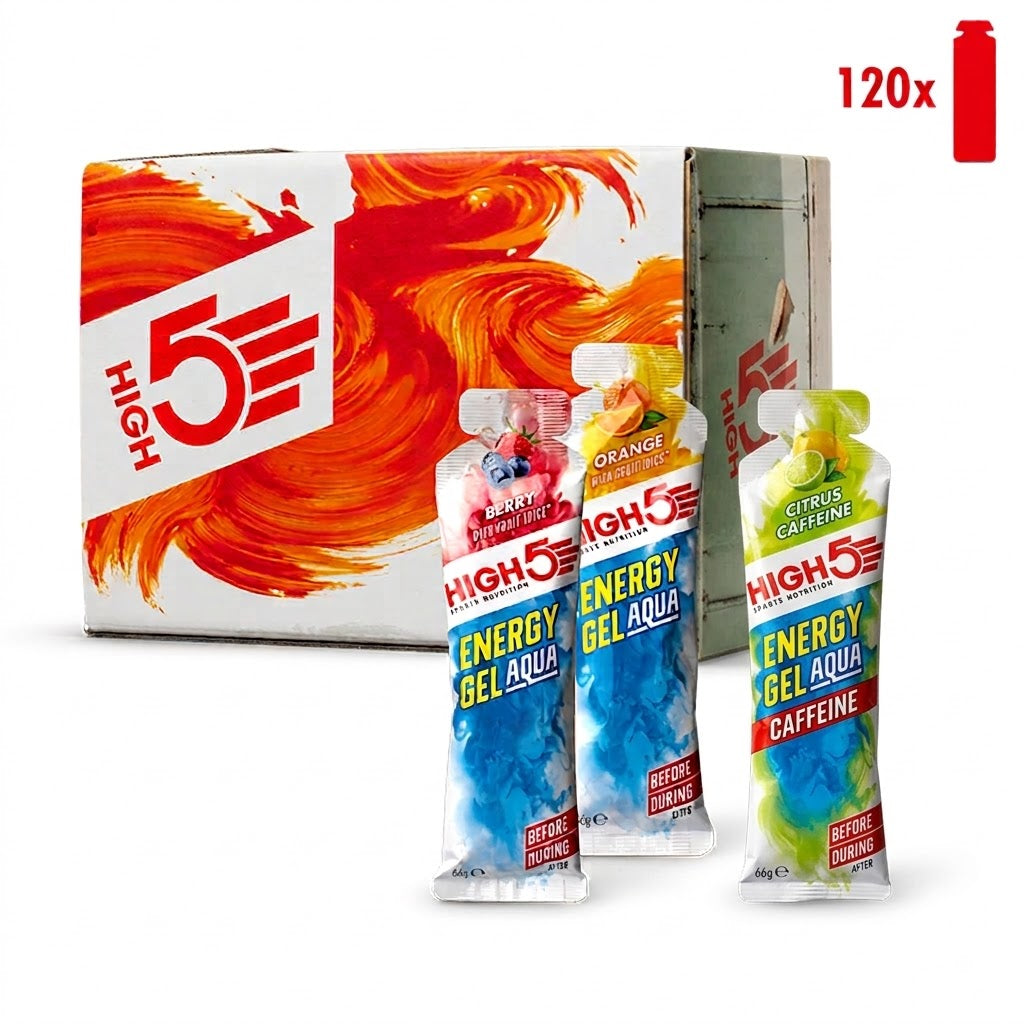 High5 Energy Gel Aqua Mixed Flavors (120x66g) datovare