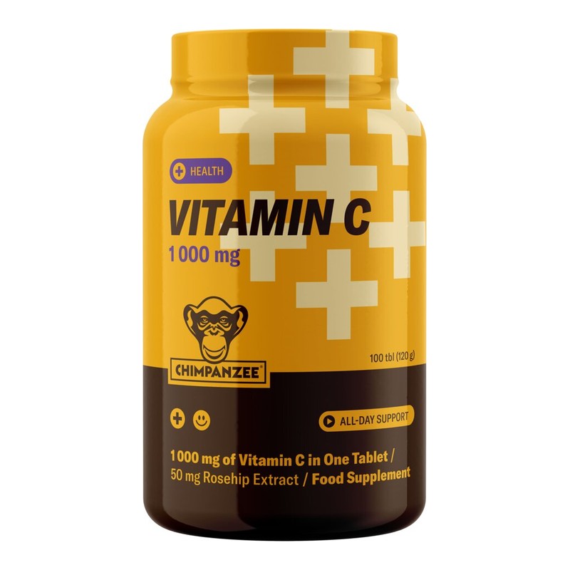 Chimpanzee Vitamin C 1000 mg (100 tabletter)