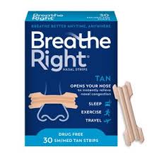 Breathe Right® Näsremsor – Beige 30 st