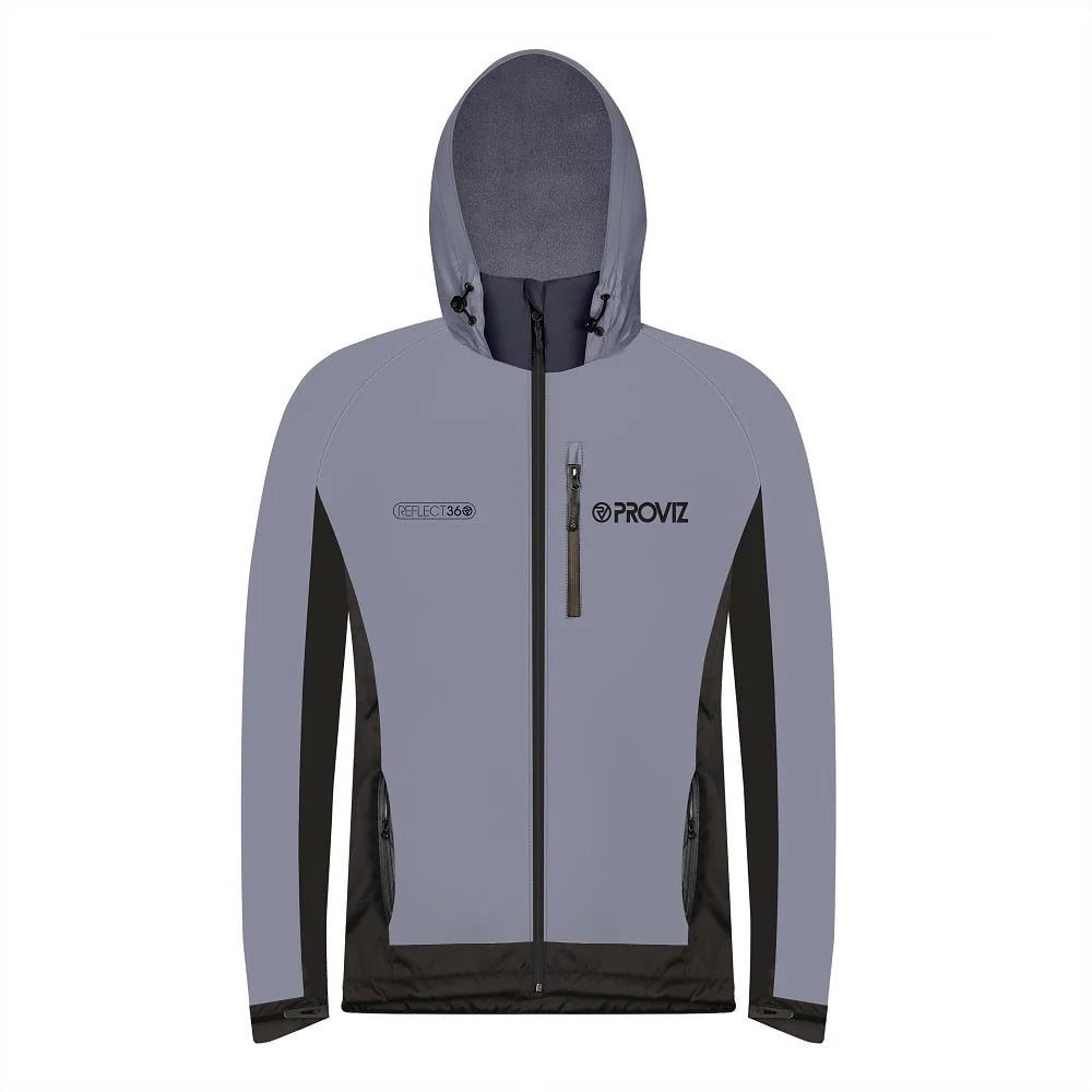 Proviz Reflect360 Outdoor fleecejacka herr grå