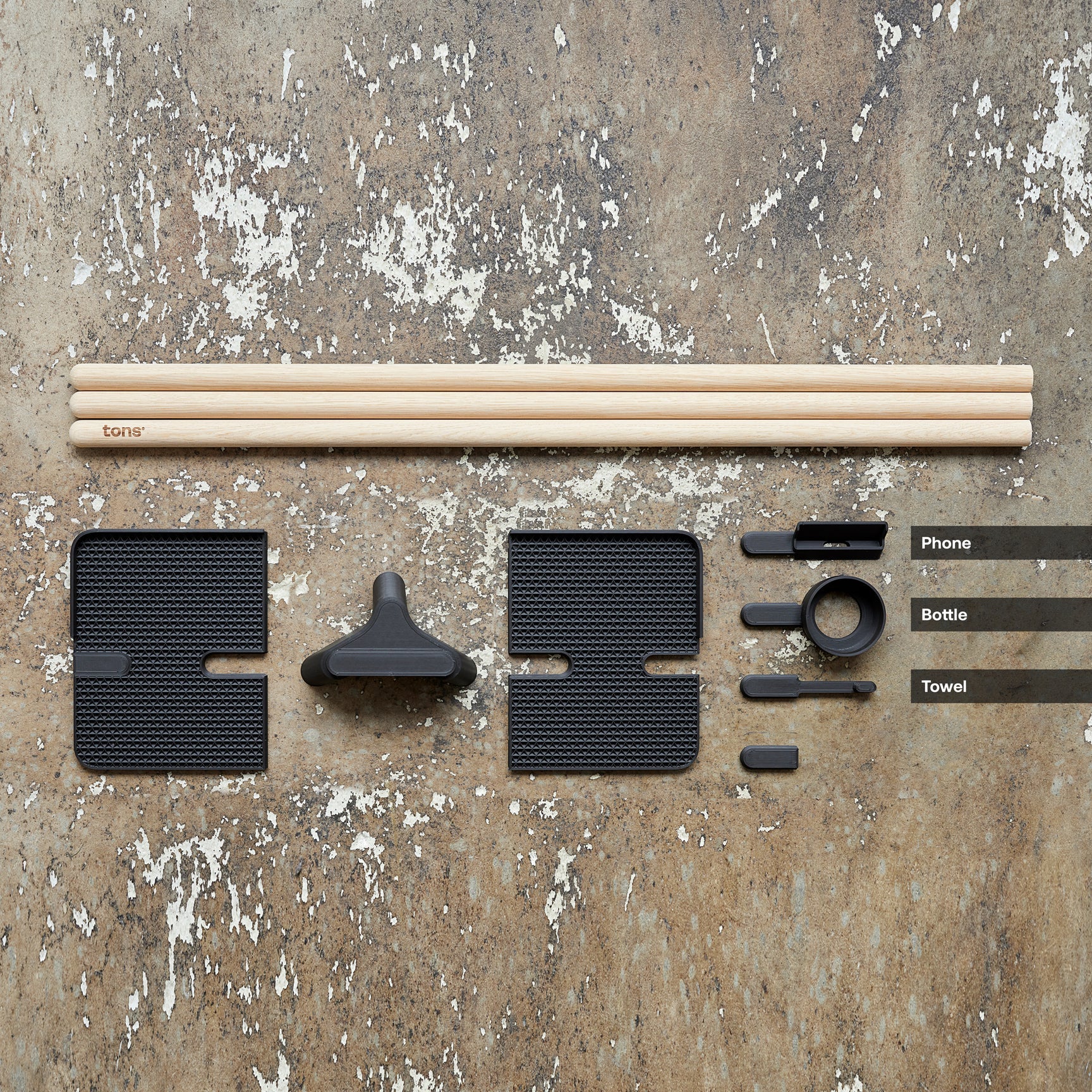 Tons Studio Laptop Race Bord Natural Oak