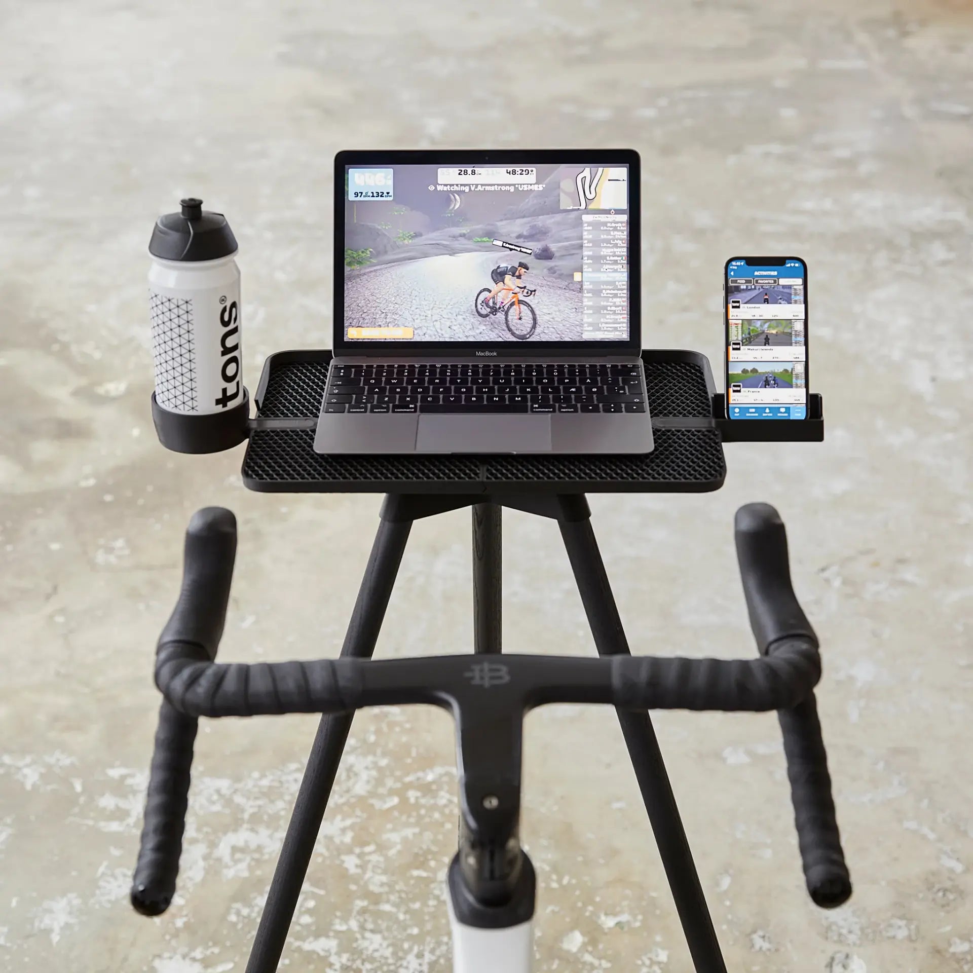 Tons Studio Laptop Race Bord Natural Oak